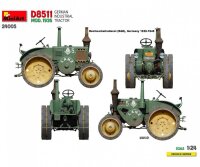 550024005 1:24 Deutscher Industrie Traktor D8511 (1)