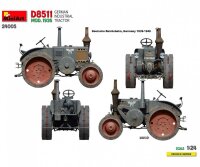 550024005 1:24 Deutscher Industrie Traktor D8511 (1)