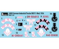550024005 1:24 Deutscher Industrie Traktor D8511 (1)