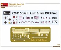 550072101 1:72 Deutscher StuG III Ausf.G Prod. 1943 Alk.