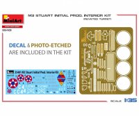 550035401 1:35 M3 Stuart erste Produktion mit Interieur