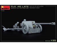 550035409 1:35 Deutsche 7,5cm PaK 40 mit Crew (4) Sp.Pr.