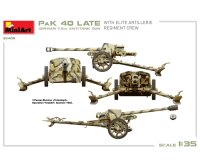 550035409 1:35 Deutsche 7,5cm PaK 40 mit Crew (4) Sp.Pr.