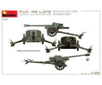 550035409 1:35 Deutsche 7,5cm PaK 40 mit Crew (4) Sp.Pr.
