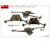 550035409 1:35 Deutsche 7,5cm PaK 40 mit Crew (4) Sp.Pr.