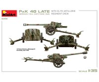 550035409 1:35 Deutsche 7,5cm PaK 40 mit Crew (4) Sp.Pr.
