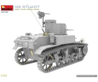 550035425 1:35 M3 Stuart leichter Panzer frühe Produktion