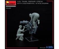 550035461 1:35 US Panzer Reparatur - Crew mit W670 Motor