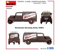 550038066 1:35 Tempo A400 Lieferwagen mit Backwaren