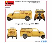 550038066 1:35 Tempo A400 Lieferwagen mit Backwaren