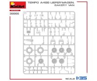 550038066 1:35 Tempo A400 Lieferwagen mit Backwaren