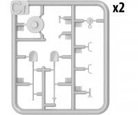 550035400 1:35 Deutsche 7,5cm PaK 40 mit Crew (4) mittlere Prodoruktion