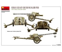550035400 1:35 Deutsche 7,5cm PaK 40 mit Crew (4) mittlere Prodoruktion
