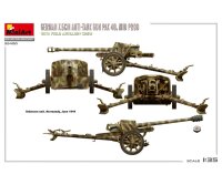 550035400 1:35 Deutsche 7,5cm PaK 40 mit Crew (4) mittlere Prodoruktion
