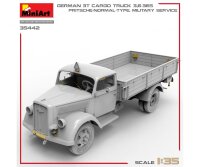 550035442 1:35 Deutscher 3 Tonnen Cargo Truck Pritschenwagen