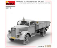 550035442 1:35 Deutscher 3 Tonnen Cargo Truck Pritschenwagen