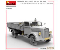 550035442 1:35 Deutscher 3 Tonnen Cargo Truck Pritschenwagen
