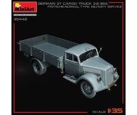 550035442 1:35 Deutscher 3 Tonnen Cargo Truck Pritschenwagen