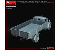 550035442 1:35 Deutscher 3 Tonnen Cargo Truck Pritschenwagen