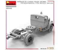550035442 1:35 Deutscher 3 Tonnen Cargo Truck Pritschenwagen