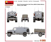 550037062 1:35 K-51 Funk-Truck mit Anhgänger