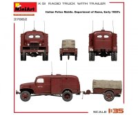 550037062 1:35 K-51 Funk-Truck mit Anhgänger