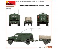 550037062 1:35 K-51 Funk-Truck mit Anhgänger