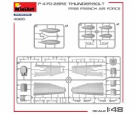 550048015 1:48 P47D-28RE französische Luftwaffe Basic Kit