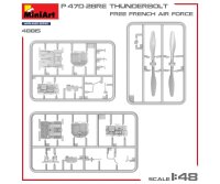 550048015 1:48 P47D-28RE französische Luftwaffe Basic Kit