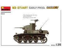 550035404 1:35 M3 Stuart frühe Produktion Interior Kit