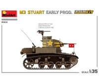 550035404 1:35 M3 Stuart frühe Produktion Interior Kit