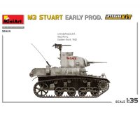 550035404 1:35 M3 Stuart frühe Produktion Interior Kit