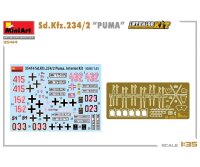 550035414 1:35 Sd.Kfz.234/2 Puma Interior Kit
