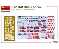 550038079 1:35 3t Cargo Truck  3,6-36S Pritschenwagen