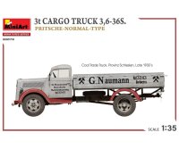550038079 1:35 3t Cargo Truck  3,6-36S Pritschenwagen