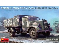 1:35 Deutscher 3t. Cargo Truck fr&uuml;he Produktion