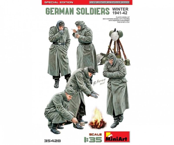 1:35 Fig.-Set Dt. Soldaten WW II Sp.Ed.