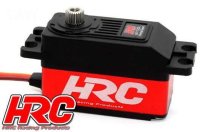 HRC68112DL Servo - Digital - Low Profile - 40.8x26.1x20.2 - 12Kg - Coreless - Metallzahnräder - wasserfest - Doppelt Kugelgelagert / HRC68112DL