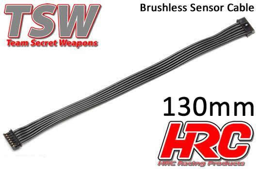 Brushless Flach Sensorkabel  - 130mm