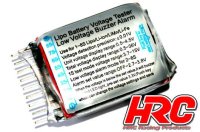 HRC9374 Elektronik - LiPo/LiFe/LiIon 1S-8S Monitor & Alarm