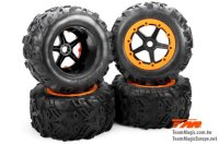 TM505005 Auto - Monster Truck Elektrisch - 4WD - RTR - Brushless 2500KV - 4S - Wasserdicht - Team Magic E6 III HX / TM505005