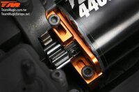 TM510001S Auto - 1/10 Monster Truck Elektrisch - 4WD - RTR - Brushless- Team Magic E5 - Silver Karosserie