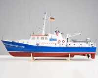 ro1000 Polizeiboot W3 Baukasten 1:25 mit Beschlagsatz