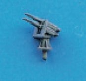 Vierlingsflak 2 cm mit Schanzkleid M 1:200 &oslash;26 mm