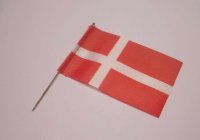 Flagge DAENEMARK 40x60 mm Outrun Edition beidseitig...