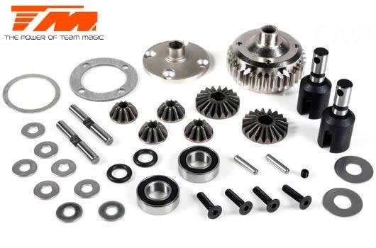 Ersatzteil - E6 III - Central Differential Satz mit Stahl Gehäuse