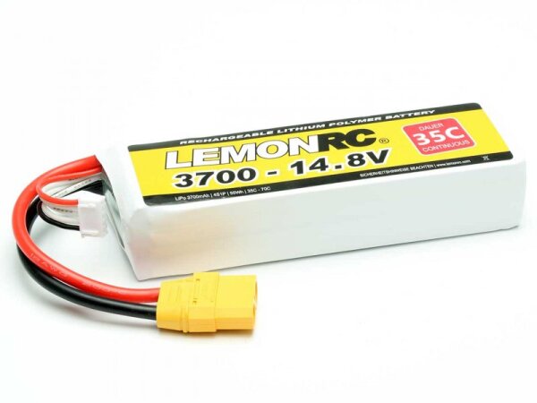 LiPo Akku LEMONRC 3700 - 14.8V (35C)