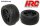 HRC61107 "Reifen - 1/10 Buggy - Hinten - montiert - Schwarz Felgen - 2,2"" - 12mm hex - Street Arrow Radial (2 Stk,) (Ken Block kompatibel)  HRC61107" / HRC61107