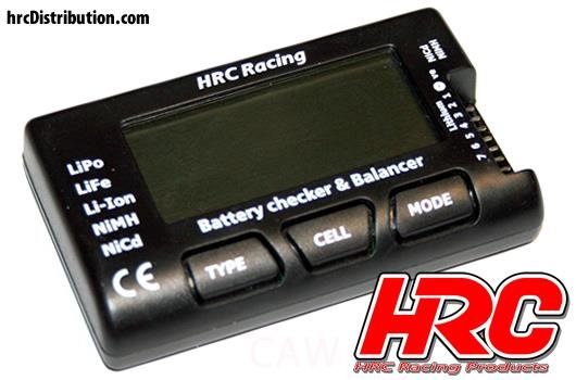 Battery Analyzer - Checker & Balancer mit prozentualer Spannungsanzeige  HRC9372