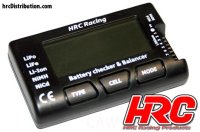 HRC9372 Battery Analyzer - Checker & Balancer mit prozentualer Spannungsanzeige  HRC9372